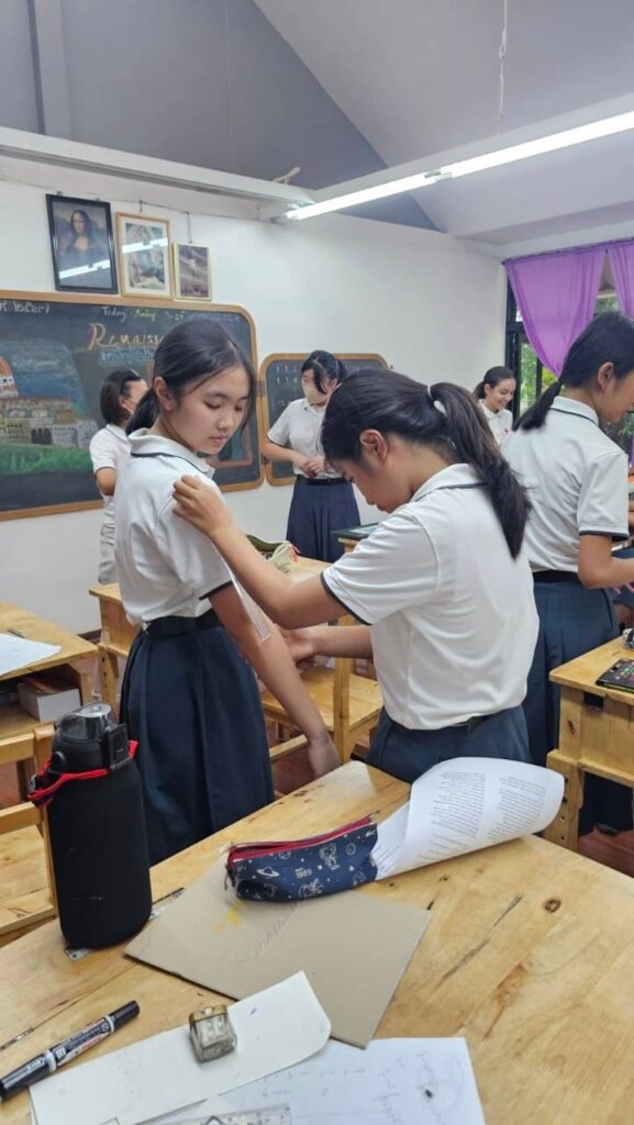 กิจกรรมวาชิคณิตศาสตร์ในห้องเรียนบัวแดง